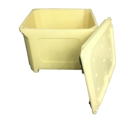 1000L a isolé une boîte plus fraîche de glace en plastique grande capacité