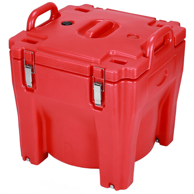 30L a isolé le transporteur de soupe le plastique de catégorie que comestible maintiennent chaud avec le réservoir rond d'acier inoxydable
