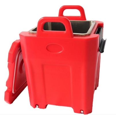 40L empilable a isolé le transporteur de soupe avec des solides solubles à l'intérieur