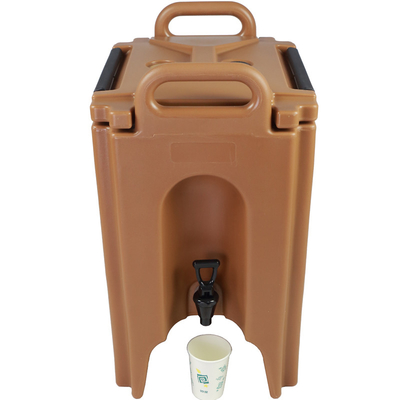 Distributeur isolé de boisson de double couche pour l'usage commercial