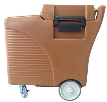 Chariot commercial On Wheels de glace de la catégorie comestible LLDPE 125L