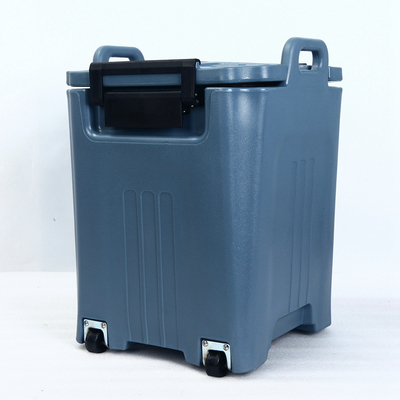 Conteneurs de transport carrés isolés de soupe 45L avec des roues