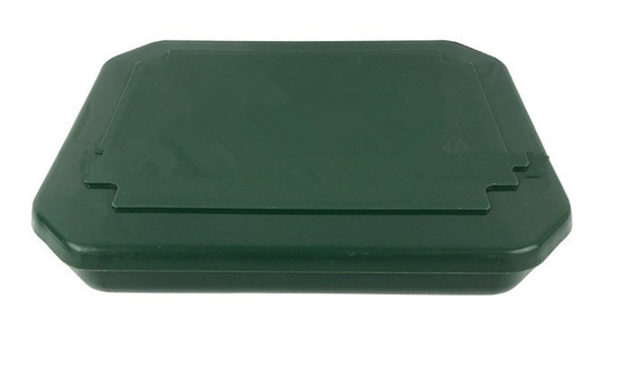 GV isolé militaire de rectangle de conteneurs de nourriture de pp