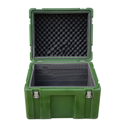 Boîte de rangement en plastique imperméable de Rotomolded, récipient d'entreposage militaire de LLDPE