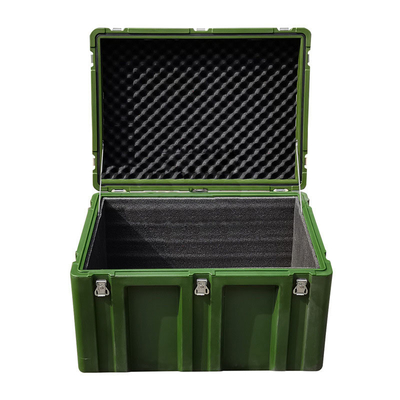 Boîte à outils empilable de Rotomolded, affaire dure 800x600x540mm de style militaire