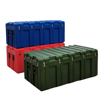 Boîte à outils de Rotomolded de norme militaire, cas durs en surplus militaires antipoussière