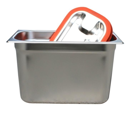 Nourriture Pan With Lid, casserole d'acier inoxydable de cuisine de buffet d'acier inoxydable