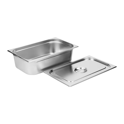 Toute la casserole de nourriture d'acier inoxydable d'anti-brouillage de taille, casseroles de Tableau de vapeur d'acier inoxydable avec des couvercles