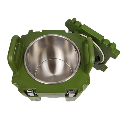 Transporteur chaud 20L de soupe isolé par armée
