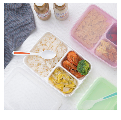 BPA écologique pp libres Bento Lunch Box For Kids de plastique