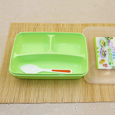 Conteneurs en plastique réutilisables de déjeuner d'enfants, BPA Bento Lunch Box libre