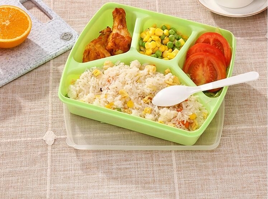 1280ml Bento Lunch Box réutilisable 4 compartiments