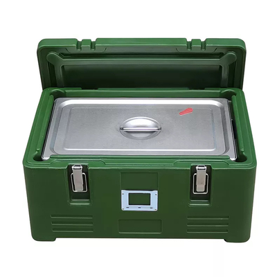 le PE de chargement du dessus 30L a isolé la boîte thermo à nourriture avec la casserole intérieure de l'acier inoxydable GN
