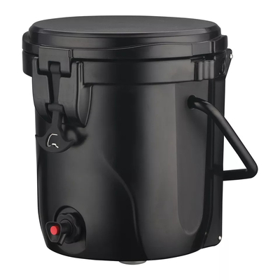 Une boîte plus fraîche de glace portative matérielle de catégorie comestible de 3,5 gallons avec des poignées