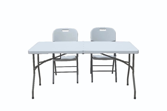 Le corps creux blanc soufflage l'écurie extérieure en plastique portative 8ft de chaise de Tableau se pliant 240cm