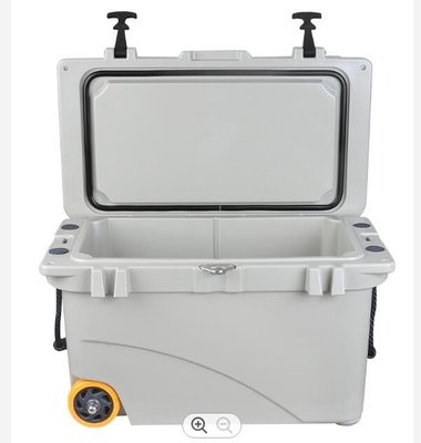 45L Rotomolded résistant a roulé une boîte plus fraîche extérieure