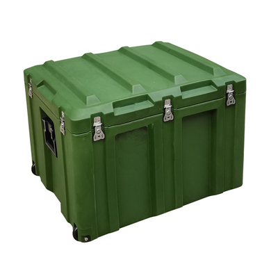 Boîte à outils empilable de Rotomolded, affaire dure 800x600x540mm de style militaire